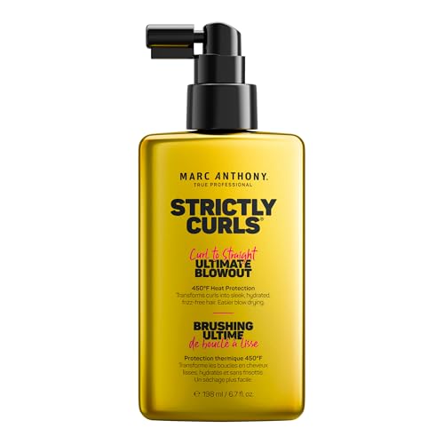 Image 1 of Default Title for the product Marc Anthony Curl to Straight Ultimate Blowout, Anti-Frizz & Heat Protector 6.7 fl oz