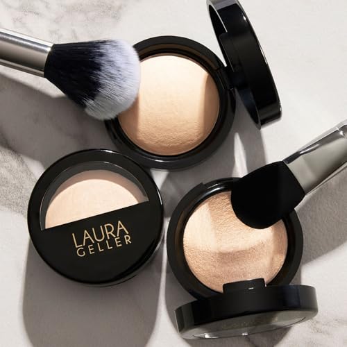 Image 6 of LAURA GELLER NEW YORK Baked Travel Size Illuminating Highlighter - Portofino