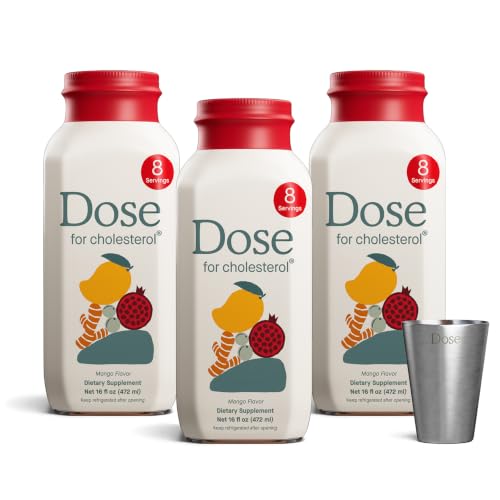Image 2 of 3 for the product DOSE for Cholesterol Supplements, 16oz Bottle, 6 Pack