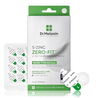 Thumbnail for Image 1 of Default Title for the product Dr.Melaxin S-ZINC ZERO-FIT Invisible Ultra Thin Pimple Patches for Face, Acne Patches 0.013mm Clear Zit Stickers Under Makeup with Sulfur, Salicylic Acid, AHA & PHA, Korean Skincare, 72 Count