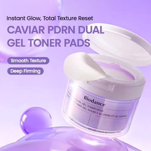 Image 2 of BIODANCE Caviar PDRN Dual Gel Toner Pads 60 Pads