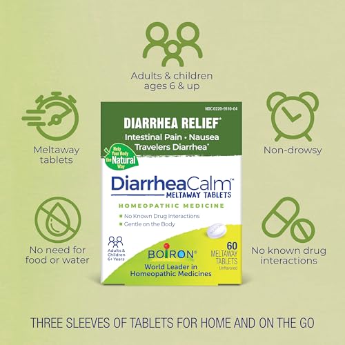 Image 4 of Boiron DiarrheaCalm Tablets for Diarrhea Relief