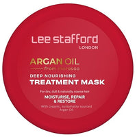 Thumbnail for Image 1 of Default Title for the product Lee Stafford Argan Oil Deep Nourishing Mask for Dry Hair 6.7Fl Oz