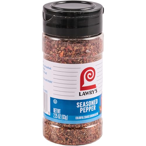 Image 1 of 2.25 Ounce (Pack of 1) for the product Lawry's Seasoned Pepper, 2.25 oz