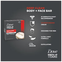 Thumbnail for Image 4 of Dove Men+Care Men's Bar Soap 3.75 oz 10 Bars