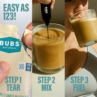 Thumbnail for Image 5 of BUBS Naturals MCT Oil Powder Packets - 14 Travel Packets