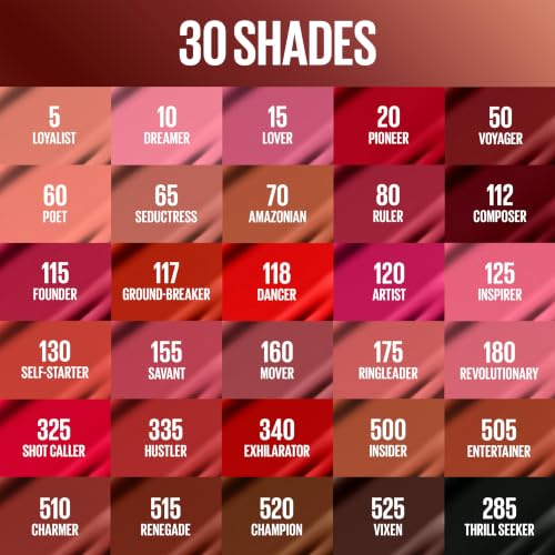 Image 68 of MAYBELLINE Super Stay Matte Ink Liquid Lipstick Makeup