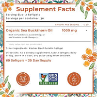 Thumbnail for Image 6 of SEABUCKWONDERS Fem-Omega7 Vaginal Moisture Support, 60 Softgels