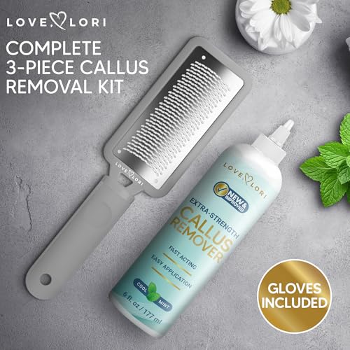 Image 4 of Love Lori Foot Callus Remover Kit - Gel & Foot Scraper for Dead Skin, 6oz