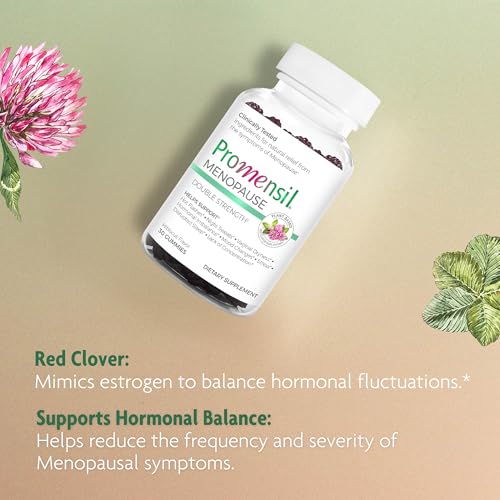 Image 6 of Promensil Menopause Double Strength Gummy Supplement, Vegan, 30 Day Supply