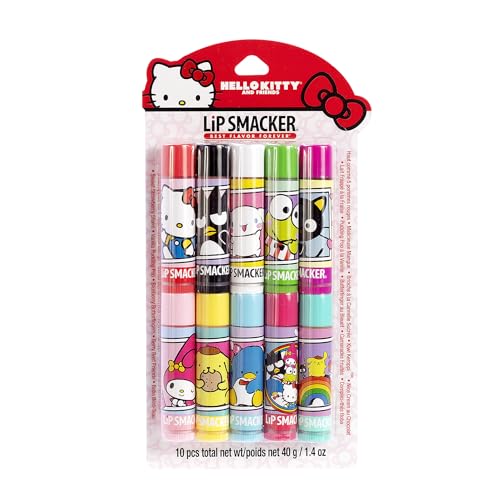 Image 1 of Default Title for the product Lip Smacker Sanrio Hello Kitty & Friends Pack - 10 Moisturizing Lip Balms