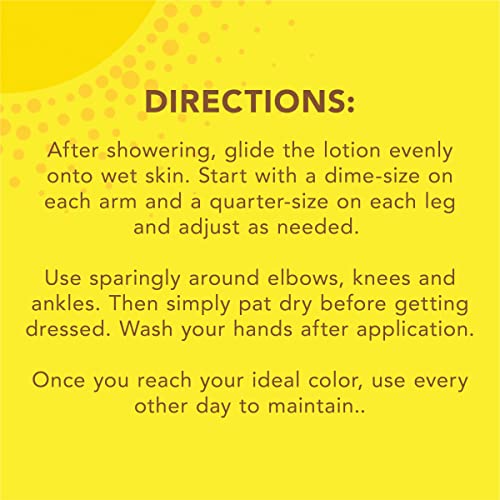 Image 6 of Jergens Natural Glow +FIRMING In-shower Self Tanner Body Lotion 7.5 Ounce Pack of 2