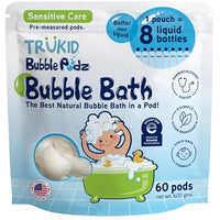 Thumbnail for Image 24 of Unscented / 60 Count (Pack of 1) for the product TruKid Bubble Podz Bubble Bath for Kids, Toddlers, & Babies