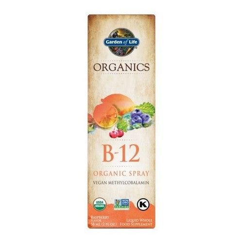 Garden of Life Organics Organics B12 Spray 2 Oz