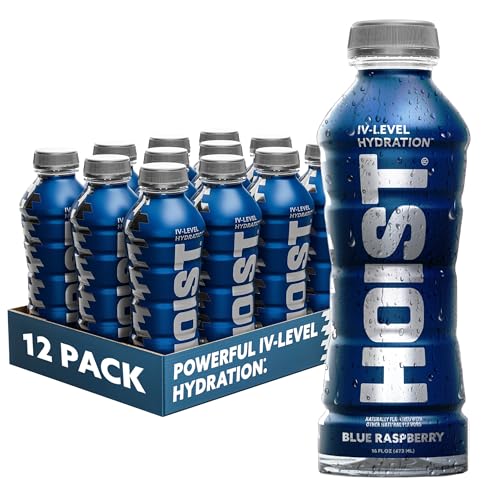 Image 4 of Blue Raspberry / 16 Fl Oz (Pack of 12) for the product HOIST Premium Military Hydration Electrolyte Drink