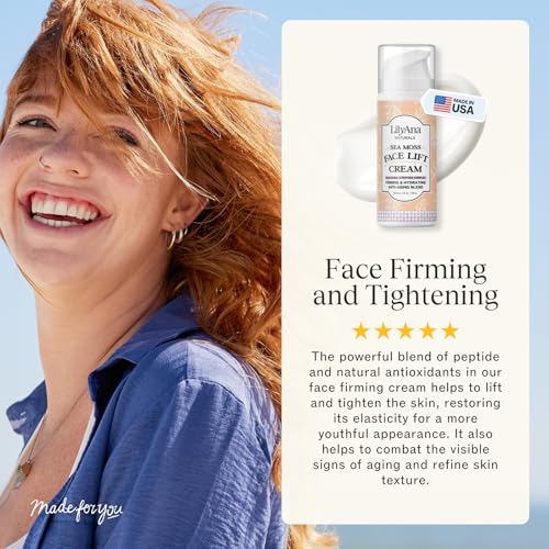 Image 7 of LilyAna Naturals Bakuchiol Face Lift Cream with Sea Moss, 1 oz