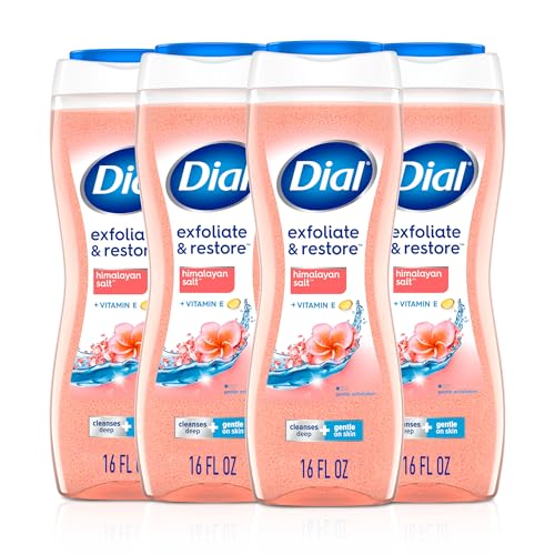 Image 1 of Default Title for the product Dial Body Wash, Hydraclean Complex & Vitamin E, Gentle, 16 Fl Oz (Pack of 4)