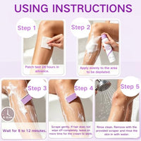 Thumbnail for Image 5 of PHOFAY Cloud Sense Hair Removal Spray for Women & Men (2PC, Depilatory Cream)