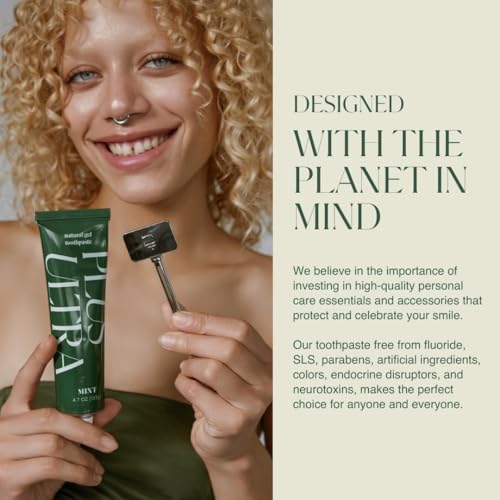 Image 6 of Plus Ultra Organic Fluoride-Free Gel Toothpaste in Aluminum Tube 4.7oz (Pack of 1)