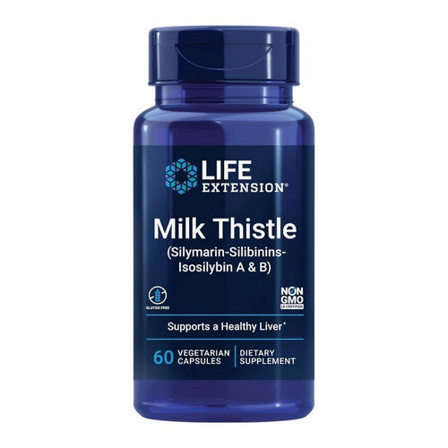 Life Extension Certified European Milk Thistle 750 mg 60 Vcaps