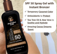 Thumbnail for Image 2 of Australian Gold Spray Gel Sunscreen SPF 50 Broad Spectrum