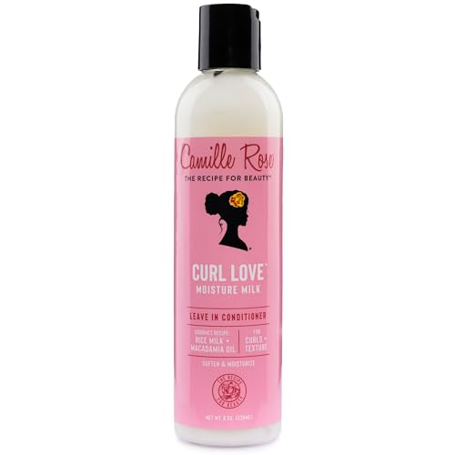 Image 1 of 8 Ounce (Pack of 1) for the product Camille Rose Leave-In Conditioner Curl Love Moisture Milk