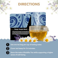 Thumbnail for Image 4 of Buddha Teas Organic Sleepy Temple Blend Herbal Tea, Caffeine Free