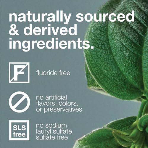 Image 3 of Davids Fluoride Free Toothpaste Teeth Whitening Peppermint 5.25oz (3 Pack)