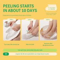 Thumbnail for Image 7 of Purederm Foot Peeling Mask for Dry Cracked Feet, Exfoliating Treatment for Dead Skin & Calluses