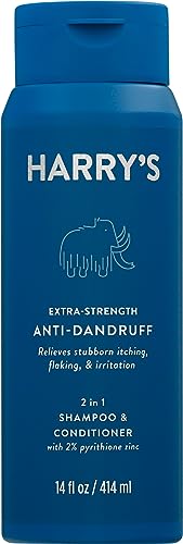 Thumbnail for Image 1 of Default Title for the product Harry's 2In1 Shampoo/Conditioner Mens Extra Strength Anti Dandruff, 14 Fl Oz