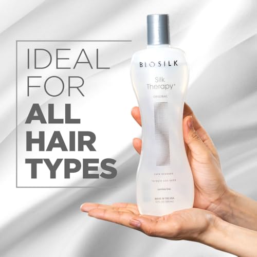 Image 4 of BioSilk Silk Therapy Original Leave-In Hair Treatment 12 Oz
