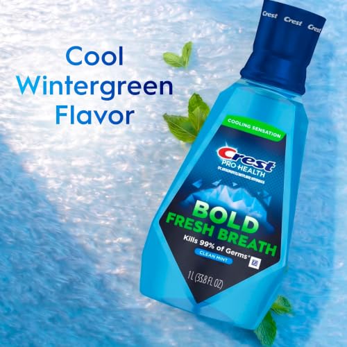 Image 6 of Crest Mouthwash Pro-Health Bold Fresh Breath 1 L Pack of 2