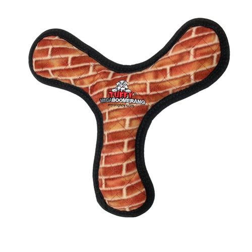 Tuffy Mega Boomerang Brick 1 Each by Tuffy