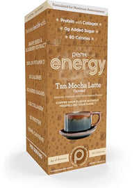 Thumbnail for Image 1 of Default Title for the product Perk Energy Drink Mix (Tan Mocha Latte) 10 Stick Packs, Gluten-Free