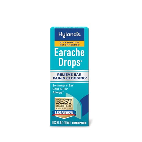 Image 1 of Default Title for the product Hyland's Earache Drops, Multi-Symptom Day & Night Relief Ages 4+ 0.33 fl oz