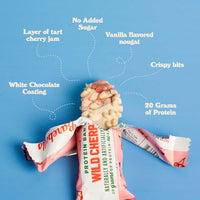 Thumbnail for Image 5 of BAREBELLS Protein Bars Wild Cherry - 12 Count, 1.94 oz Bars