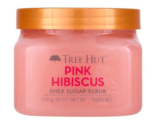 Image 4 of Pink Hibiscus / 18 Ounce (Pack of 1) for the product Tree Hut Body Scrub
