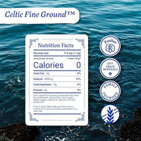 Thumbnail for Image 4 of Celtic Sea Salt Fine Ground, Unrefined Mineral Salt for Cooking, 1 lb