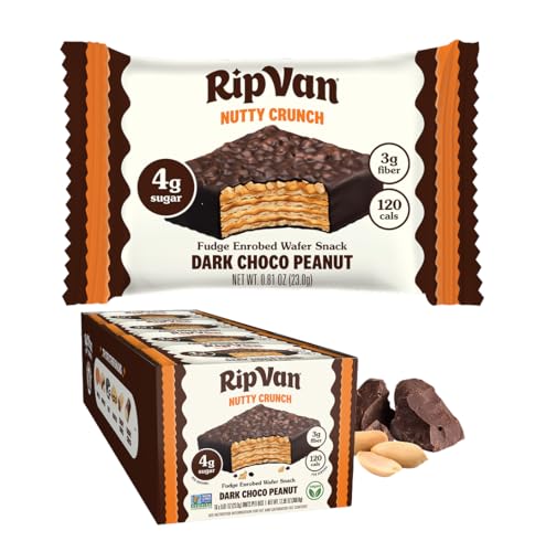Image 1 of Default Title for the product RIP VAN Dark Chocolate Peanut Butter Wafer Bars, 16 Count