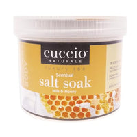 Thumbnail for Image 1 of Default Title for the product Cuccio Naturale Scentual Salt Soak - Milk And Honey - 29 Oz