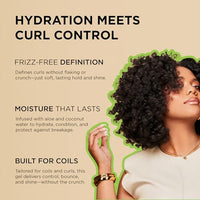 Thumbnail for Image 3 of African Pride Moisture Miracle Hydrate & Hold Curl Defining Gel for Curly & Coily Hair, 18oz, Pack of 3