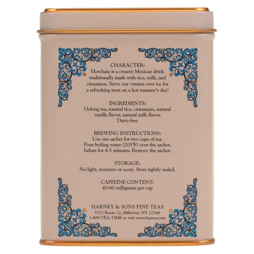 Image 3 of Harney & Sons HT Horchata Oolong Tea, 20 Sachets in Tin