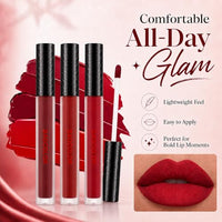 Thumbnail for Image 5 of BADCOLOR 3 Colors Red Matte Liquid Lipstick Set