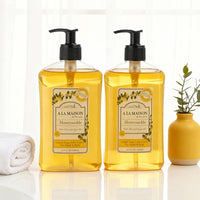 Thumbnail for Image 3 of A LA MAISON Honeysuckle French Liquid Hand Soap 16.9 oz, 2 Pack