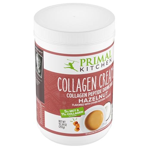 Image 5 of Primal Kitchen Hazelnut Creamer Collagen Peptide Mix, 10.3oz
