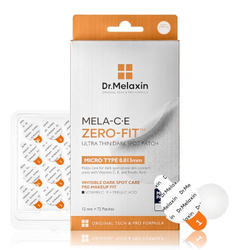 Image 1 of Default Title for the product Dr.Melaxin Mela-C·E ZERO-FIT Invisible Ultra Thin Pimple Patches for Face, 72 Count