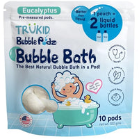 Thumbnail for Image 5 of Eucalyptus / 10 Count (Pack of 1) for the product TruKid Bubble Podz Bubble Bath for Kids, Toddlers, & Babies