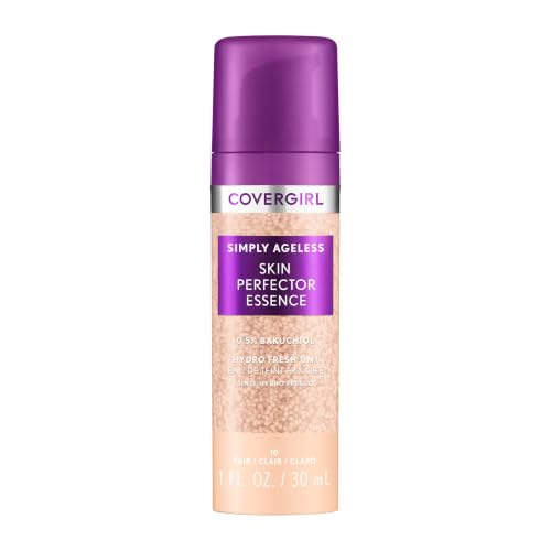 Image 7 of 20 Light / 1 Fl Oz (Pack of 1) for the product Covergirl Simply Ageless Skin Perfector Essence Foundation
