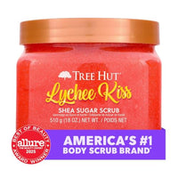 Thumbnail for Image 3 of Tree Hut Lychee Kiss Body Scrub, Exfoliating Sugar Scrub, Vegan, 18 Oz