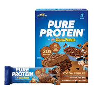 Thumbnail for Image 1 of Default Title for the product Pure Protein Cocoa PEBBLESTM Protein Bars, 20g Protein, Gluten Free, 4 Ct